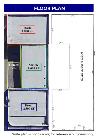 4223-4225 30th St, San Diego, CA à louer Plan d’étage– Image 1 sur 8