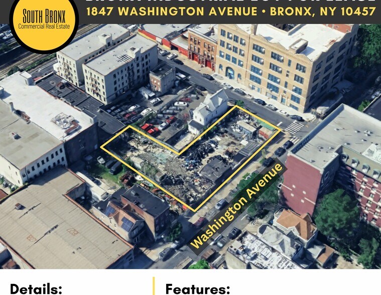 1847 Washington Ave, Bronx, NY à louer - Aérien – Image 2 sur 2