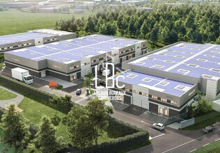 Bouguenais - Vue aérienne  vue de carte