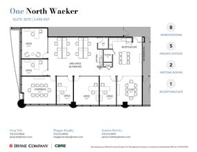 1 N Wacker, Chicago, IL à louer Plan d’étage– Image 1 sur 1