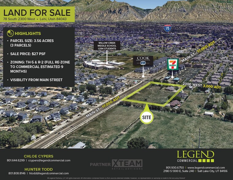 78 S 2300 W, Lehi, UT à vendre - Photo principale – Image 1 sur 1