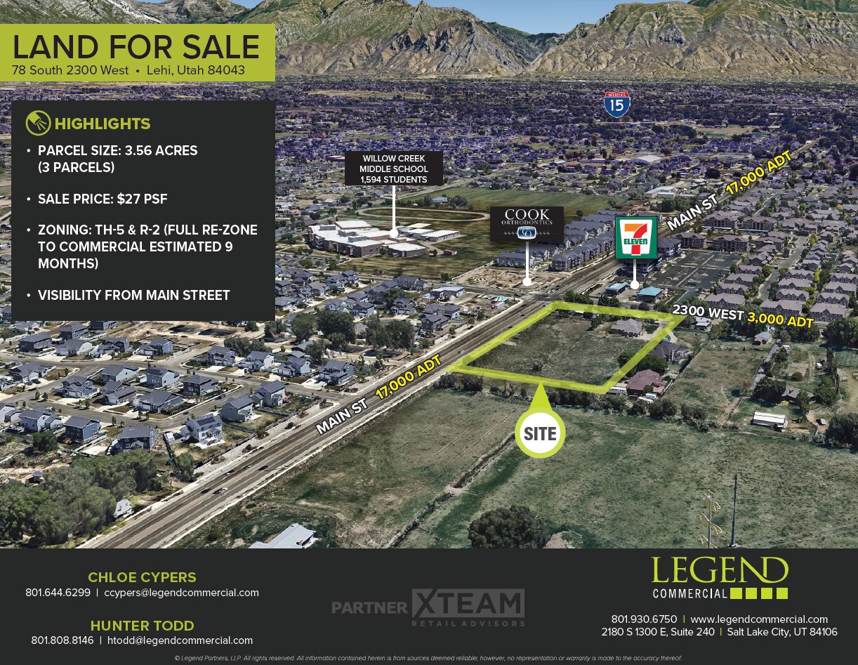 78 S 2300 W, Lehi, UT à vendre Photo principale– Image 1 sur 2