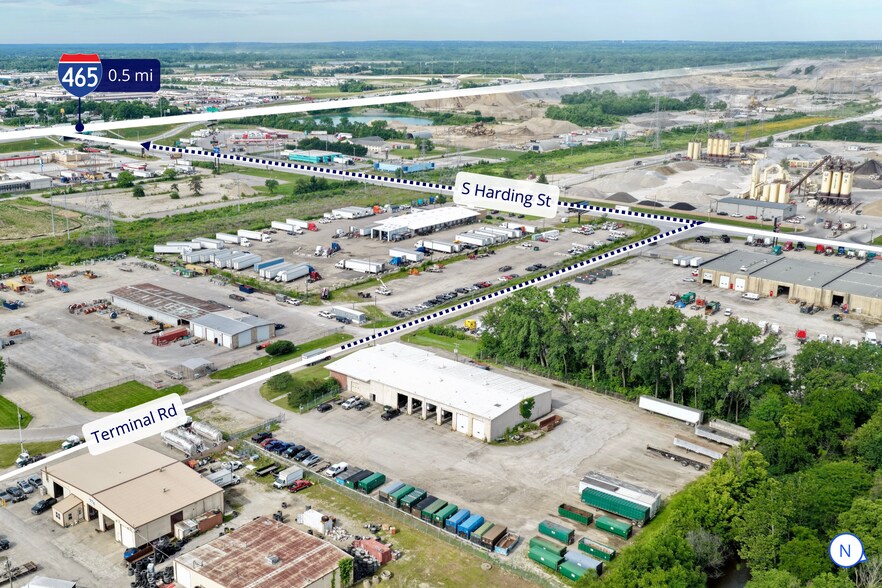 1340 W Terminal Rd, Indianapolis, IN à louer - Photo de l’immeuble – Image 1 sur 6