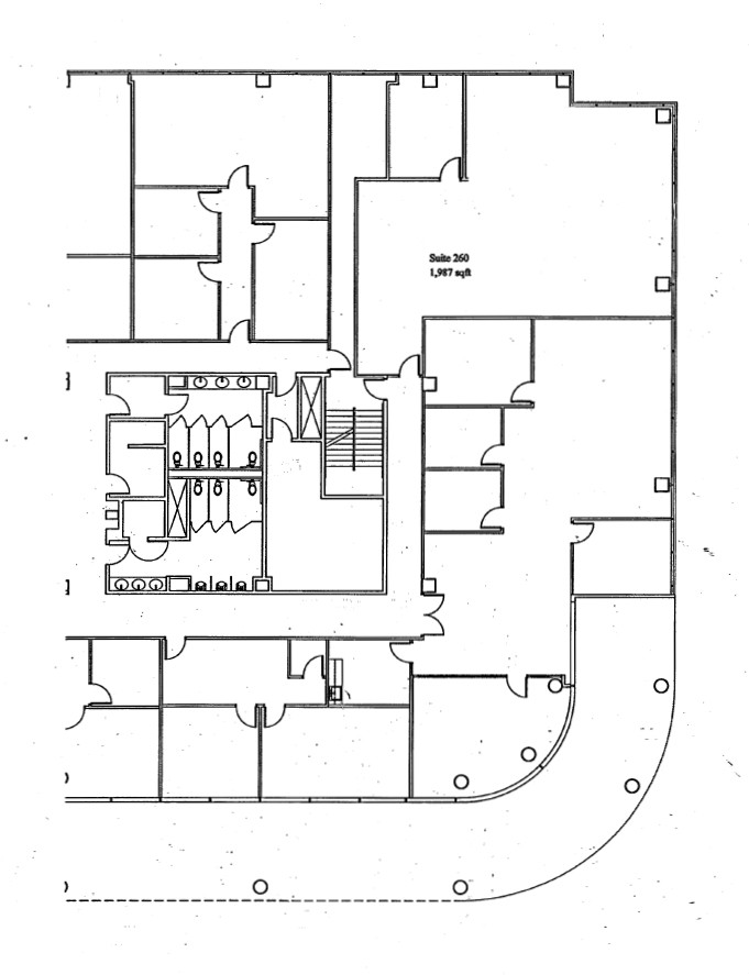 3530 Wilshire Blvd, Los Angeles, CA à louer Plan d’étage– Image 1 sur 1