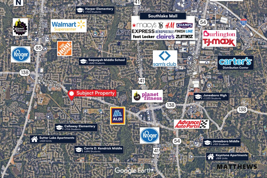 274 Highway 138 SW, Riverdale, GA à vendre - Photo de l’immeuble – Image 3 sur 3