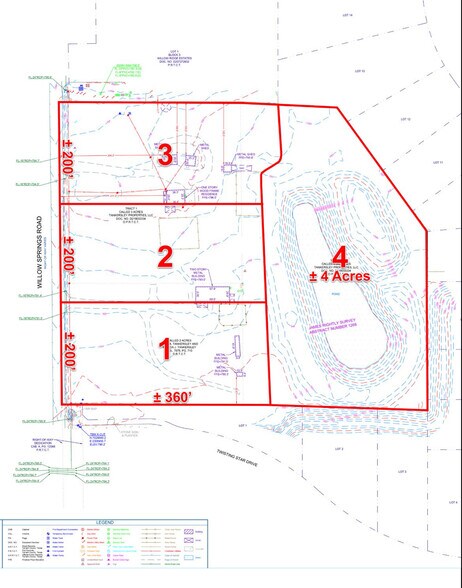 11490 Willow Springs Rd, Haslet, TX à vendre - Plan cadastral – Image 3 sur 3
