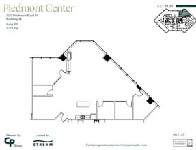 3495 Piedmont Rd NE, Atlanta, GA à louer Plan d’étage– Image 1 sur 1