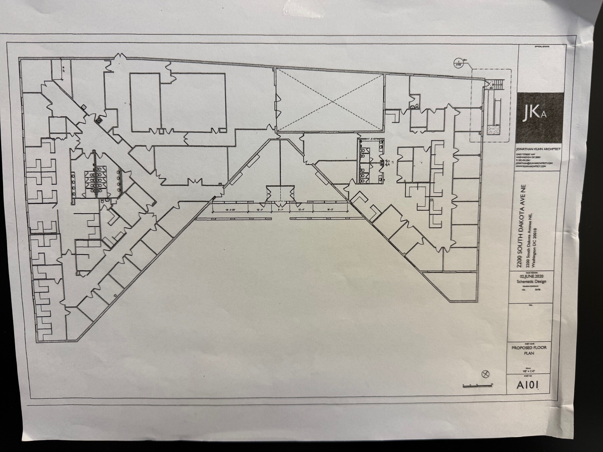 2200 South Dakota Ave NE, Washington, DC à louer Plan d’étage– Image 1 sur 1