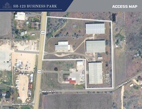 16115 SH-123, San Marcos, TX - Vue aérienne vue de carte