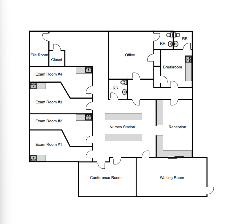 910 N Davis Dr, Arlington, TX à louer Plan d’étage– Image 1 sur 1