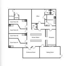 910 N Davis Dr, Arlington, TX à louer Plan d’étage– Image 1 sur 1