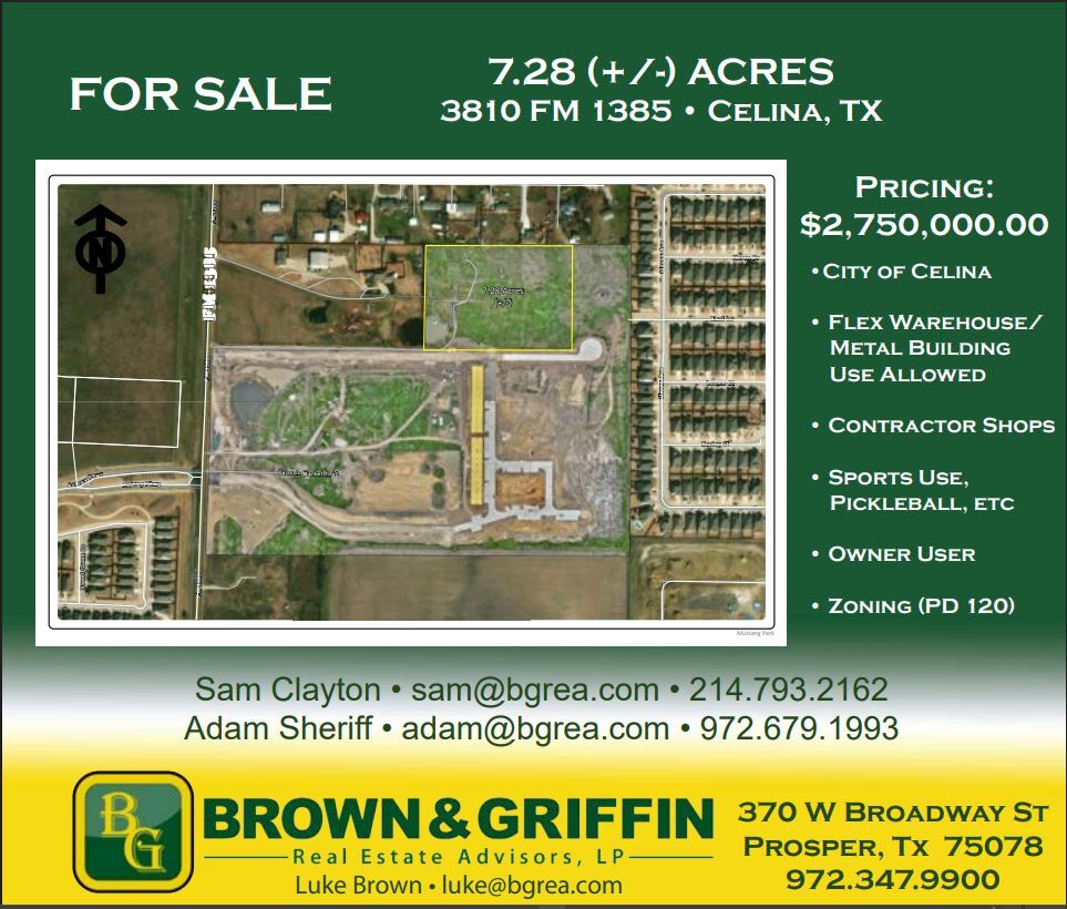 3810 FM1385, Aubrey, TX à vendre Photo principale– Image 1 sur 4