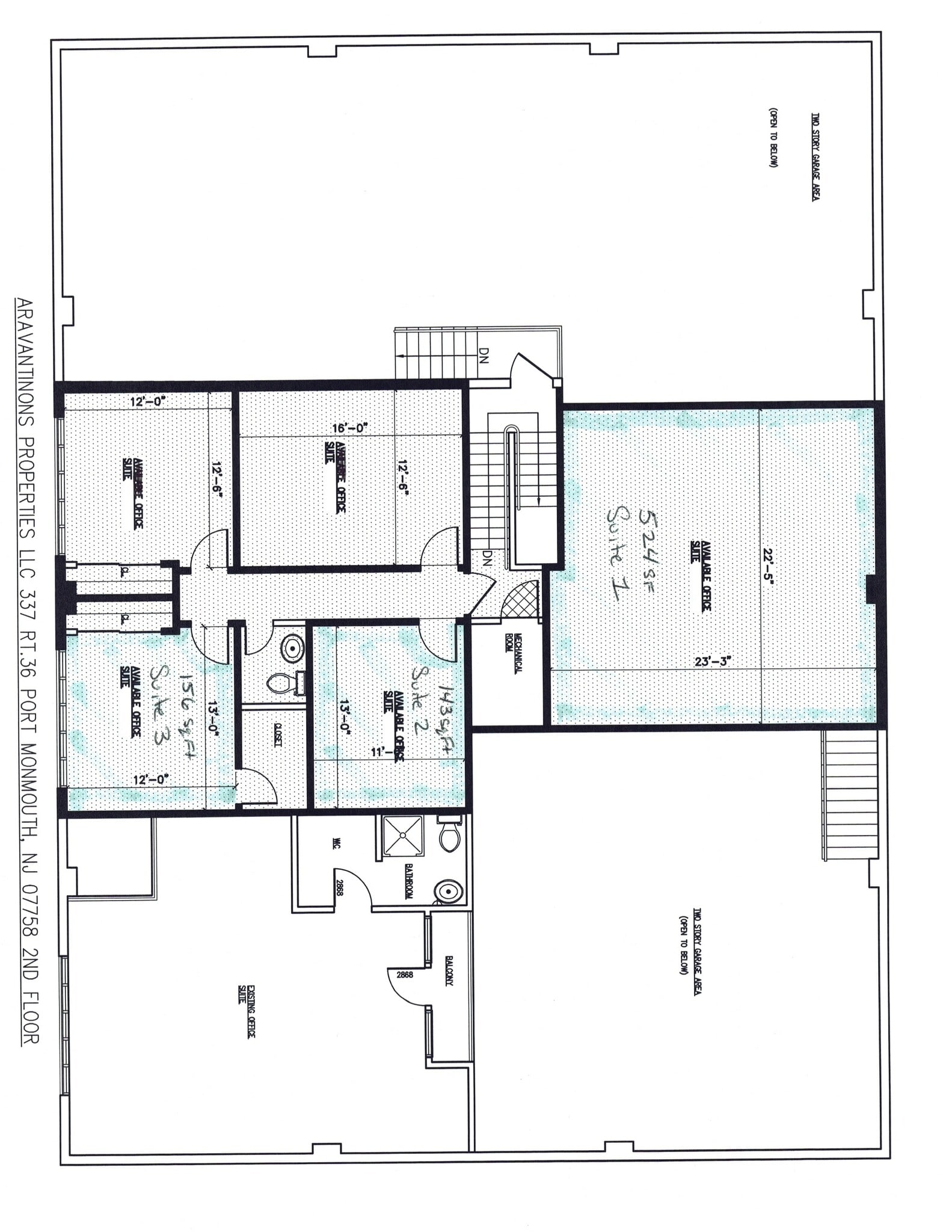 337 N State Route 36, Port Monmouth, NJ à louer Plan de site– Image 1 sur 1