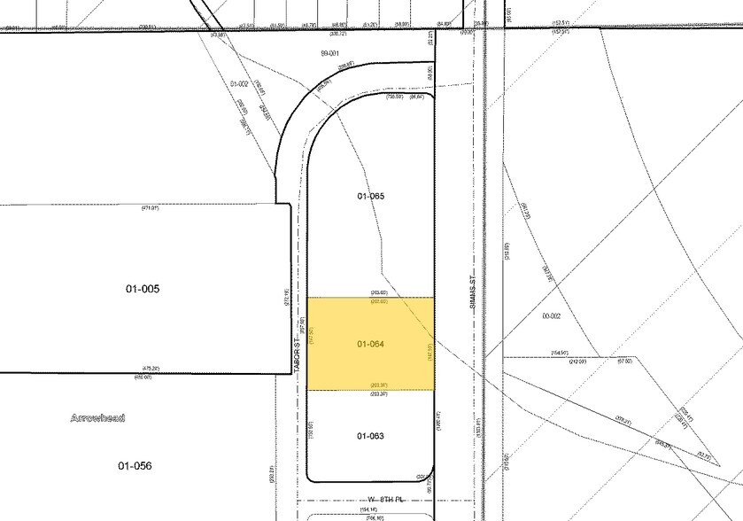 860 Tabor St, Lakewood, CO à louer - Plan cadastral – Image 2 sur 6