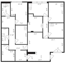 6040 Camp Bowie Blvd, Fort Worth, TX à louer Plan d’étage– Image 1 sur 1