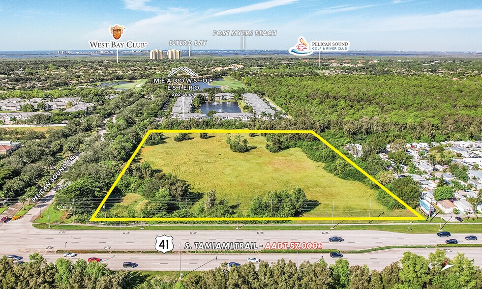 21681 Pelican Sound Drive, Estero, FL à vendre - Aérien – Image 2 sur 14
