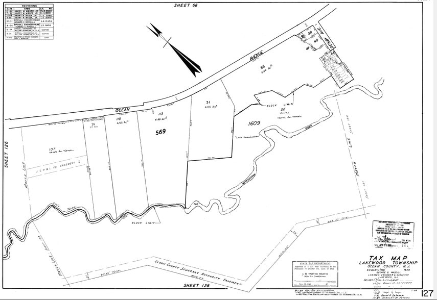 1985 Rutgers Blvd, Lakewood, NJ à vendre - Plan cadastral – Image 2 sur 9
