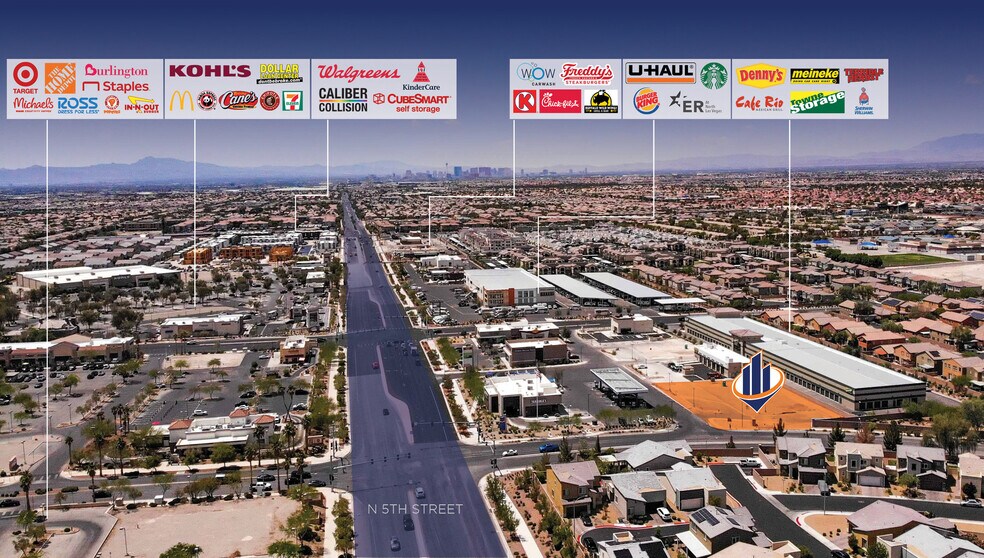 NWC Deer Springs, North Las Vegas, NV à louer - Photo de l’immeuble – Image 3 sur 6