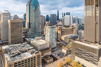950 Rue Saint-Antoine O, Montréal, QC - VUE AÉRIENNE  vue de carte