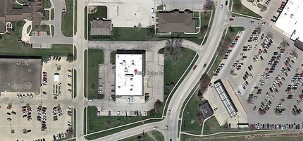 1055 Linden Dr, Marion, IA - Vue aérienne vue de carte