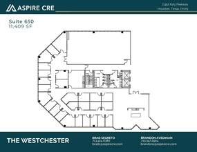 11451 Katy Fwy, Houston, TX à louer Plan d’étage– Image 1 sur 2