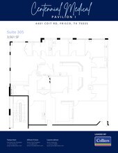 4401 Coit Rd, Frisco, TX à louer Plan d’étage– Image 1 sur 3