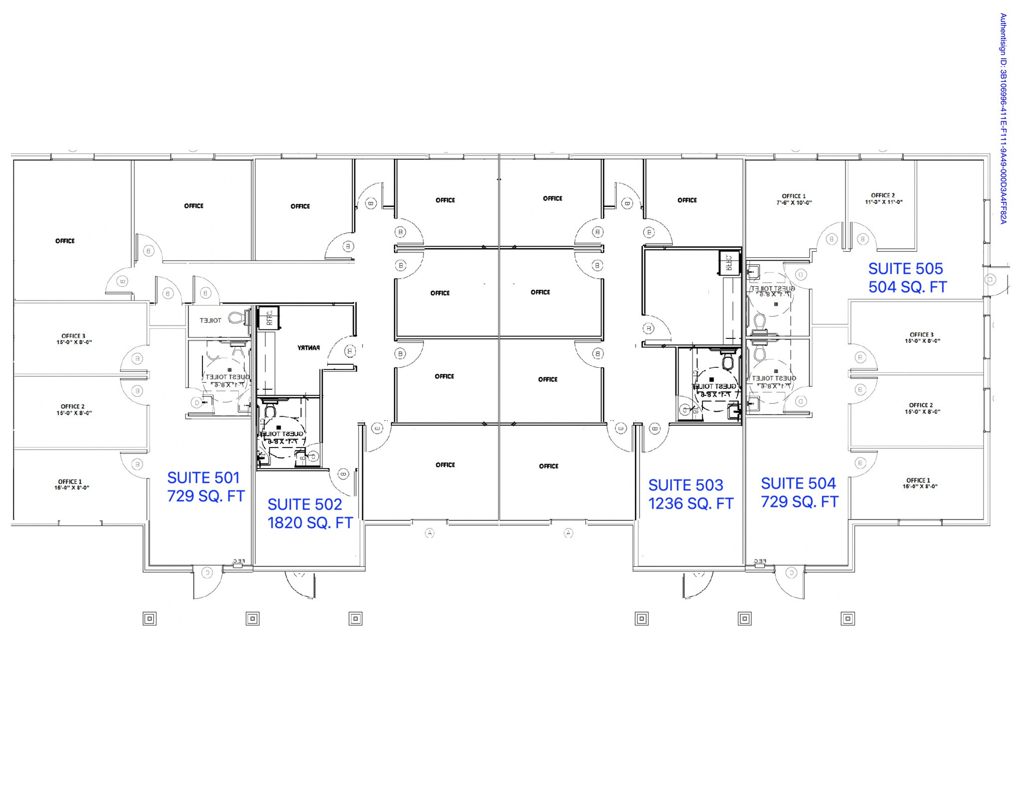 8525 N Sam Houston Pkwy E, Humble, TX à louer Plan d’étage– Image 1 sur 1