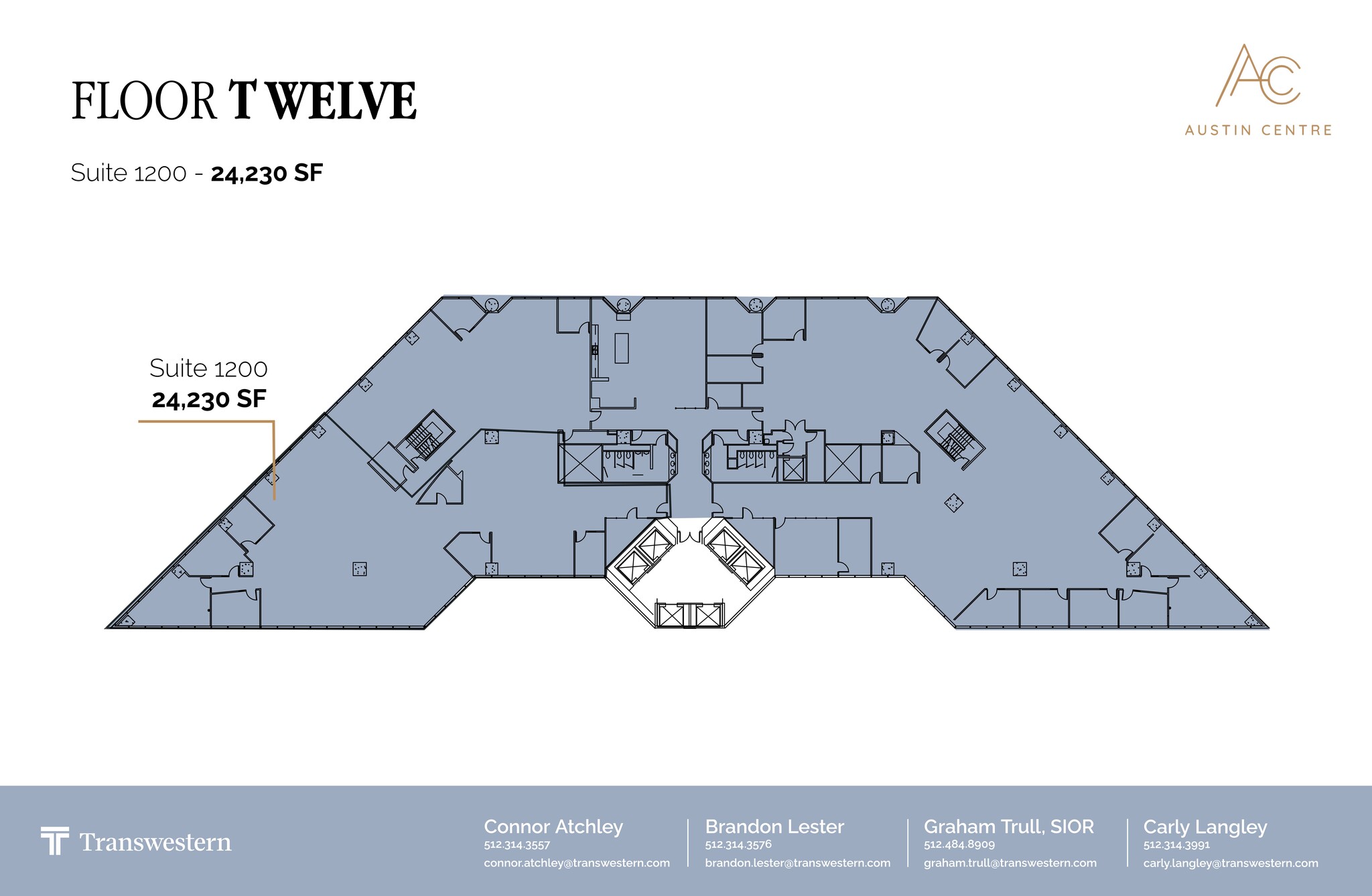 701 Brazos St, Austin, TX à louer Plan de site– Image 1 sur 1