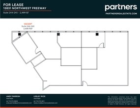 13831 Northwest Fwy, Houston, TX à louer Plan de site– Image 1 sur 1