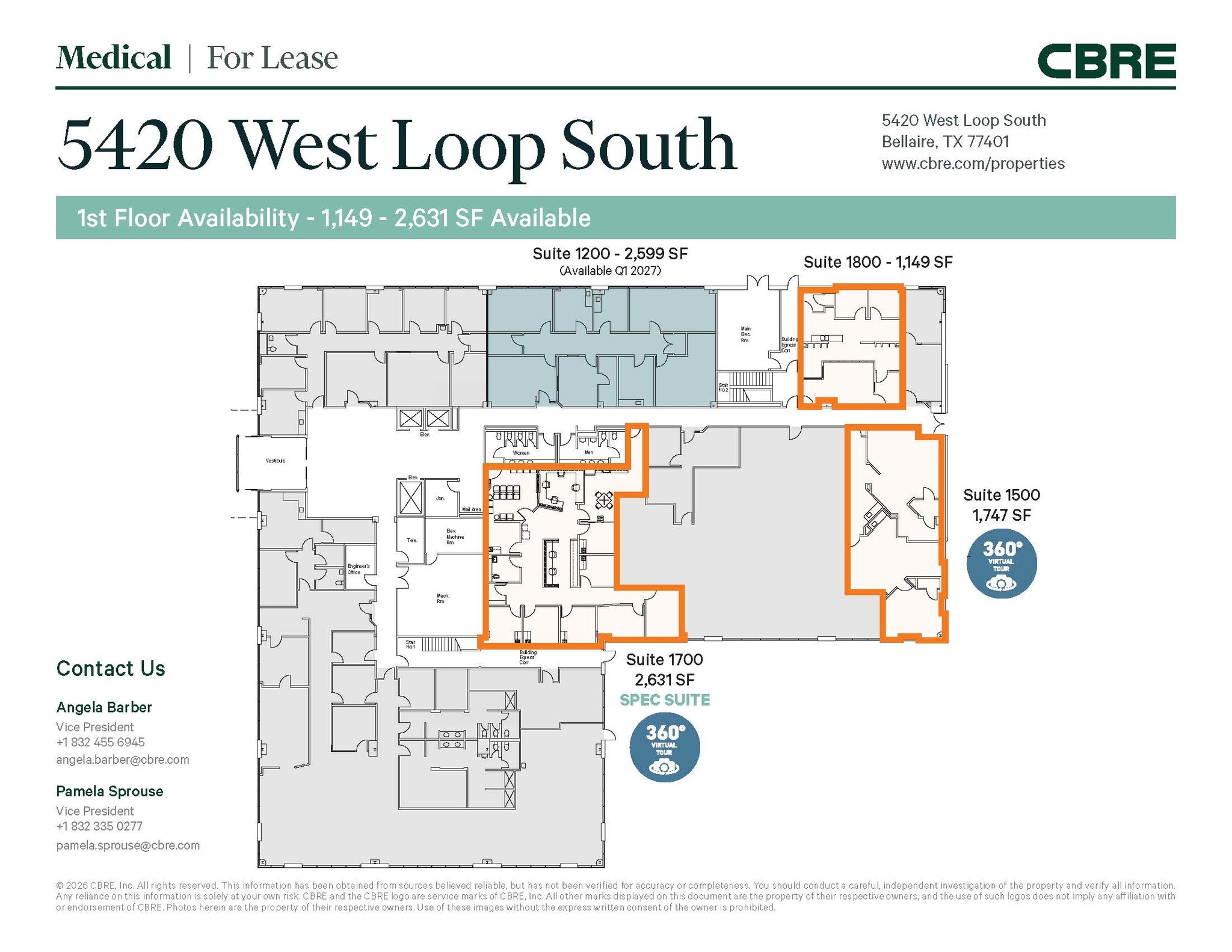 5420 West Loop S, Bellaire, TX à louer Photo intérieure– Image 1 sur 1
