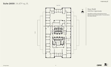 121 King St W, Toronto, ON à louer Plan d’étage– Image 1 sur 1