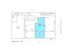 619-621 N Azusa Ave, Azusa, CA à louer Plan de site– Image 1 sur 1