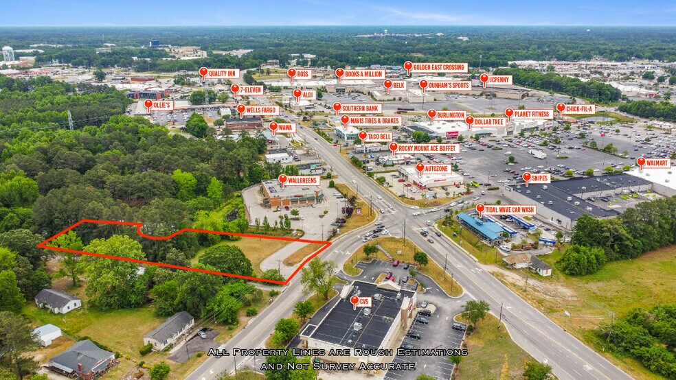 0 Goldrock Rd, Rocky Mount, NC à vendre - Aérien – Image 1 sur 2