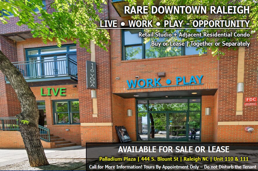 444 S Blount St, Raleigh, NC à louer - Photo de l’immeuble – Image 1 sur 20
