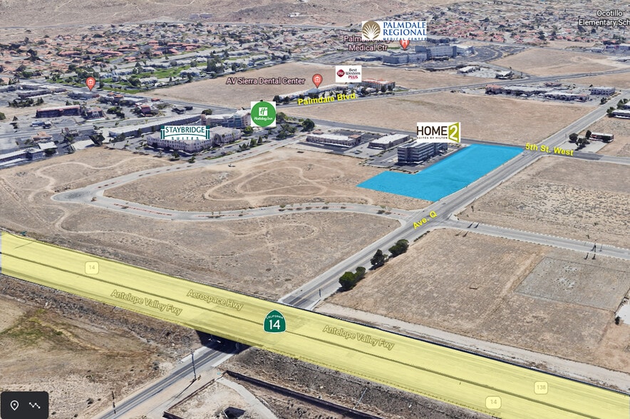 5th St, Palmdale, CA à vendre - Photo de l’immeuble – Image 1 sur 10