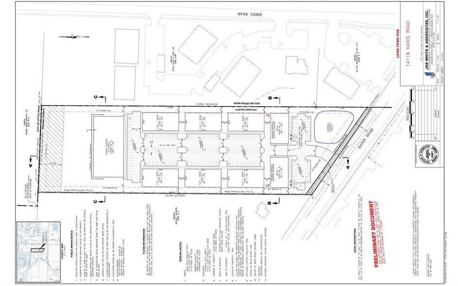 14118 Kanis Rd, Little Rock, AR à louer - Plan de site – Image 2 sur 3