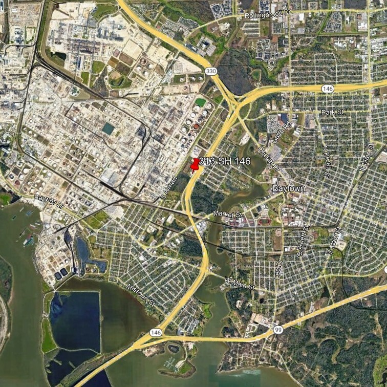 313 N Hwy 146, Baytown, TX à louer Carte– Image 1 sur 4