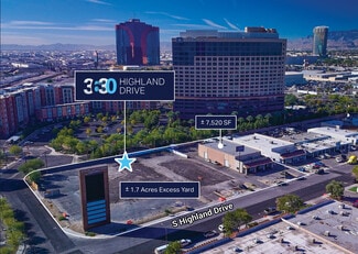 Plus de détails pour 3630 S Highland Dr, Las Vegas, NV - Industriel/Logistique à louer