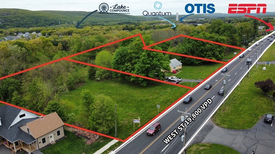 1516-1552 West St, Southington, CT à vendre - Aérien – Image 2 sur 4
