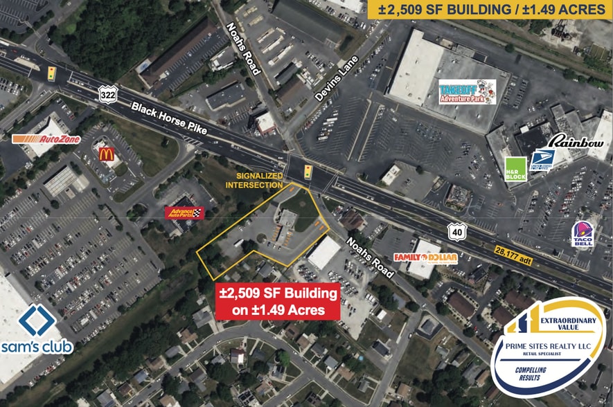 935 Black Horse Pike, Pleasantville, NJ à louer - Photo de l’immeuble – Image 2 sur 8