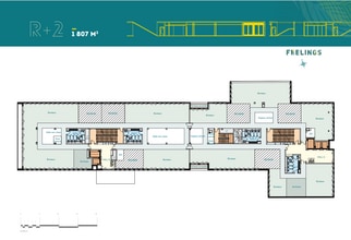 Bureau dans Bagneux à louer Plan d’étage– Image 1 sur 1