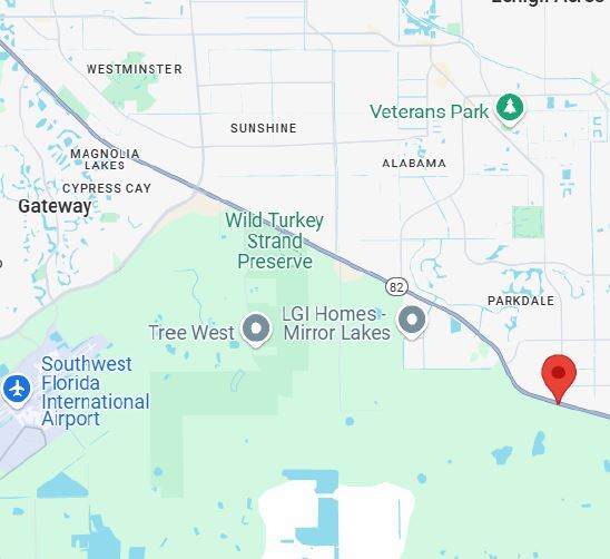 2668 Meadow rd, Lehigh Acres, FL à vendre - Aérien – Image 2 sur 2