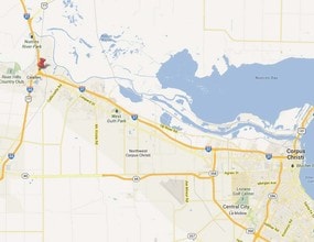 I-37 Frontage Rd, Corpus Christi, TX - VUE AÉRIENNE vue de carte