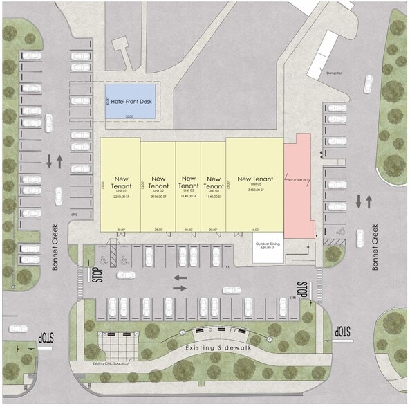 5995 W Irlo Bronson Memorial Hwy, Kissimmee, FL à louer - Plan de site – Image 2 sur 2
