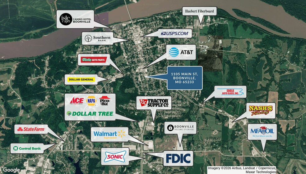 1105 Main St, Boonville, MO à vendre - Photo de l’immeuble – Image 2 sur 5