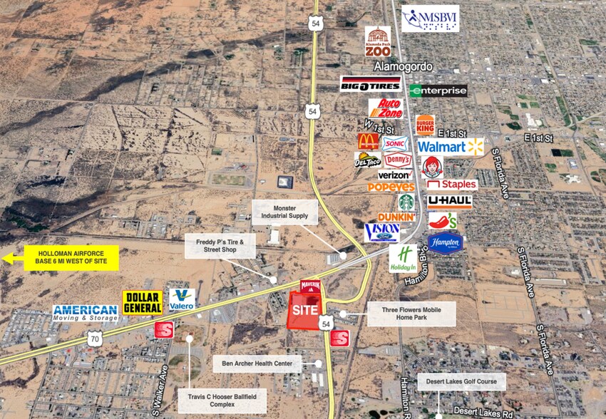 1900 Highway 54 S, Alamogordo, NM à vendre - Photo de l’immeuble – Image 2 sur 15