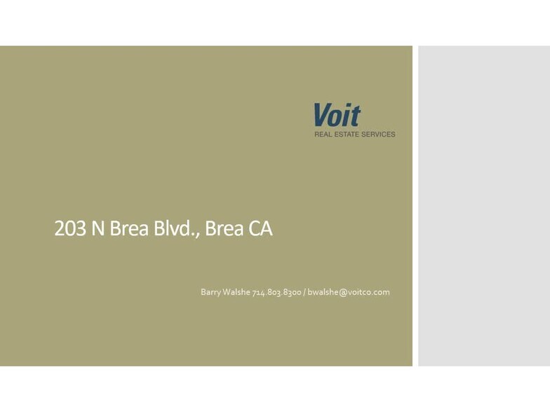 203 N Brea Blvd, Brea, CA à louer - Vidéo sur l’annonce professionnelle – Image 2 sur 10