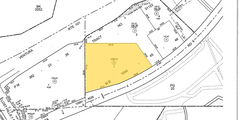 26701 W Agoura Rd, Calabasas, CA à louer - Plan cadastral – Image 2 sur 16