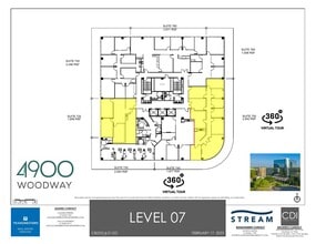 4900 Woodway Dr, Houston, TX à louer Plan d’étage– Image 1 sur 1