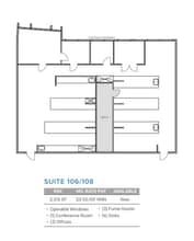 505 Coast Blvd S, La Jolla, CA à louer Plan d’étage– Image 1 sur 1